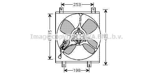 Ventilateur, refroidissement du moteur | AVA QUALITY COOLING