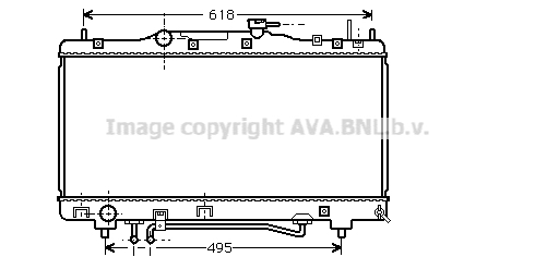 Radiateur, refroidissement du moteur | AVA QUALITY COOLING