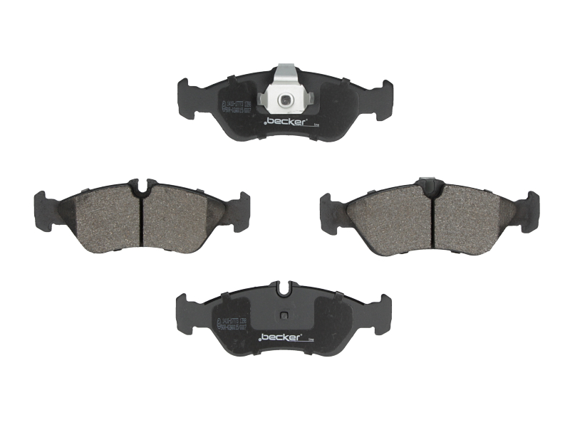 Jeu de 4 plaquettes de frein | F.BECKER_LINE