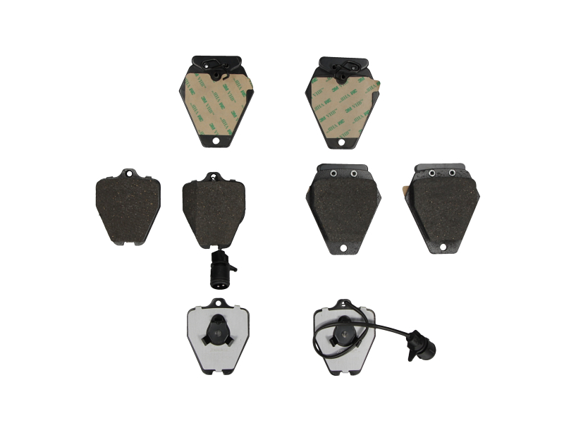 Jeu de 4 plaquettes de frein | F.BECKER_LINE