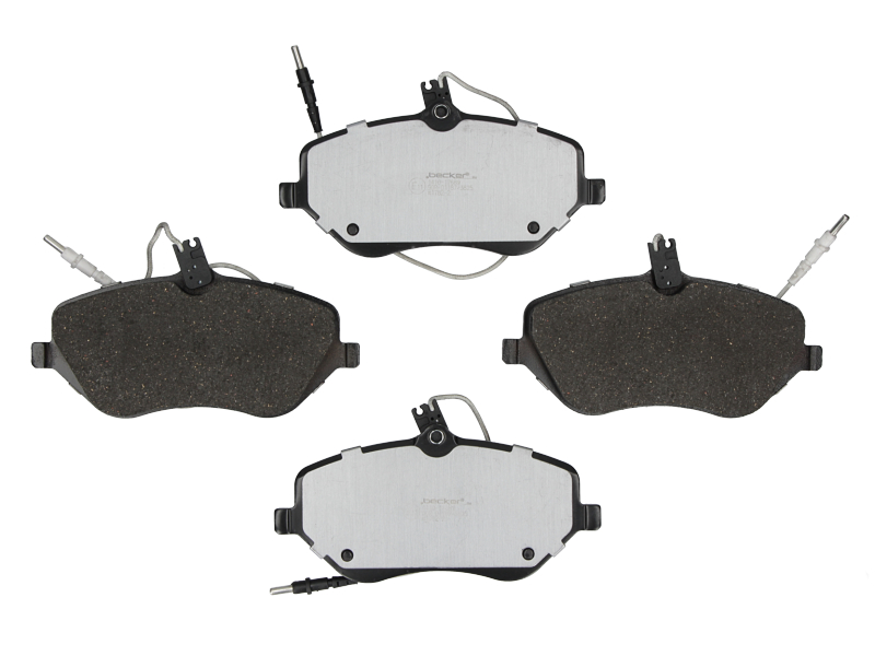 Jeu de 4 plaquettes de frein | F.BECKER_LINE