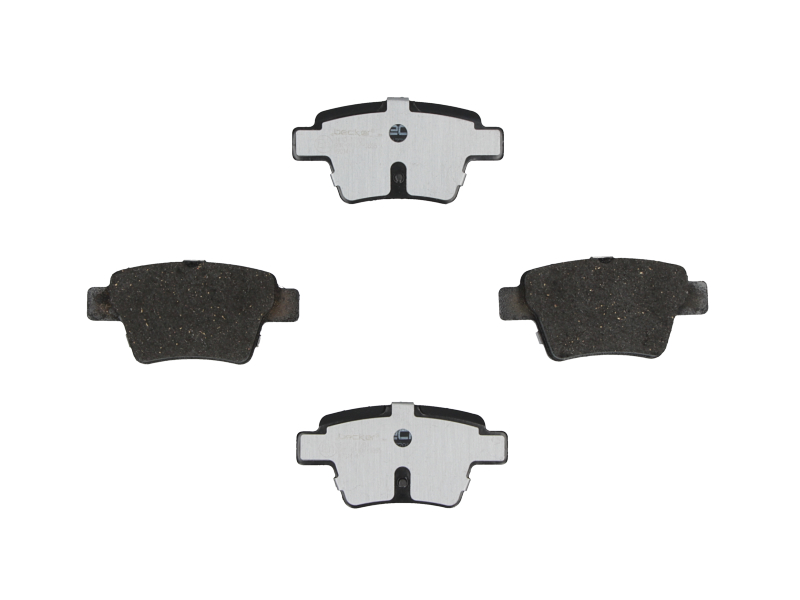 Jeu de 4 plaquettes de frein | F.BECKER_LINE