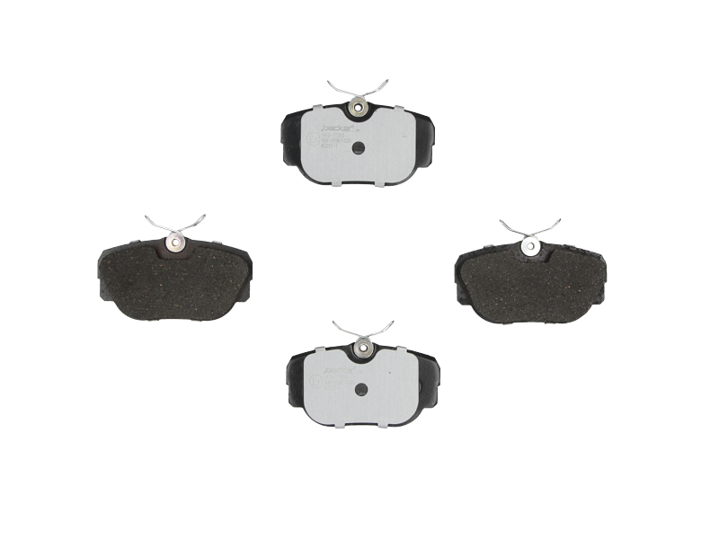 Jeu de 4 plaquettes de frein | F.BECKER_LINE