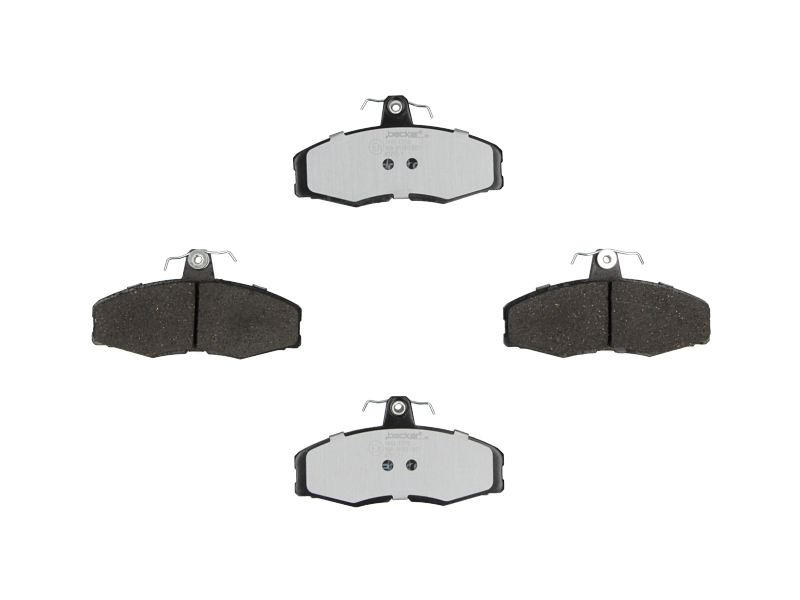 Jeu de 4 plaquettes de frein | F.BECKER_LINE