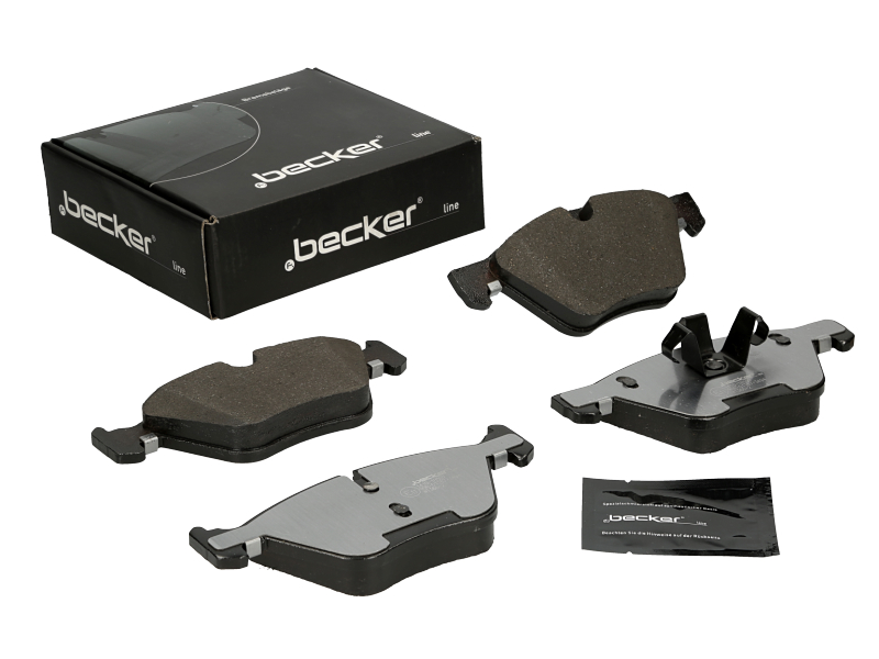 Jeu de 4 plaquettes de frein | F.BECKER_LINE