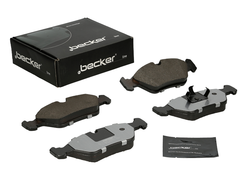 Jeu de 4 plaquettes de frein | F.BECKER_LINE
