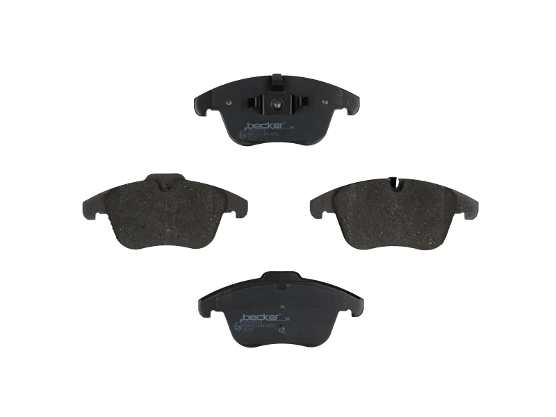 Jeu de 4 plaquettes de frein | F.BECKER_LINE