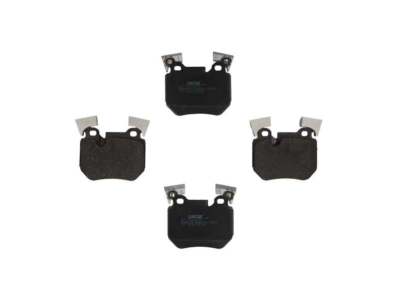 Jeu de 4 plaquettes de frein | F.BECKER_LINE