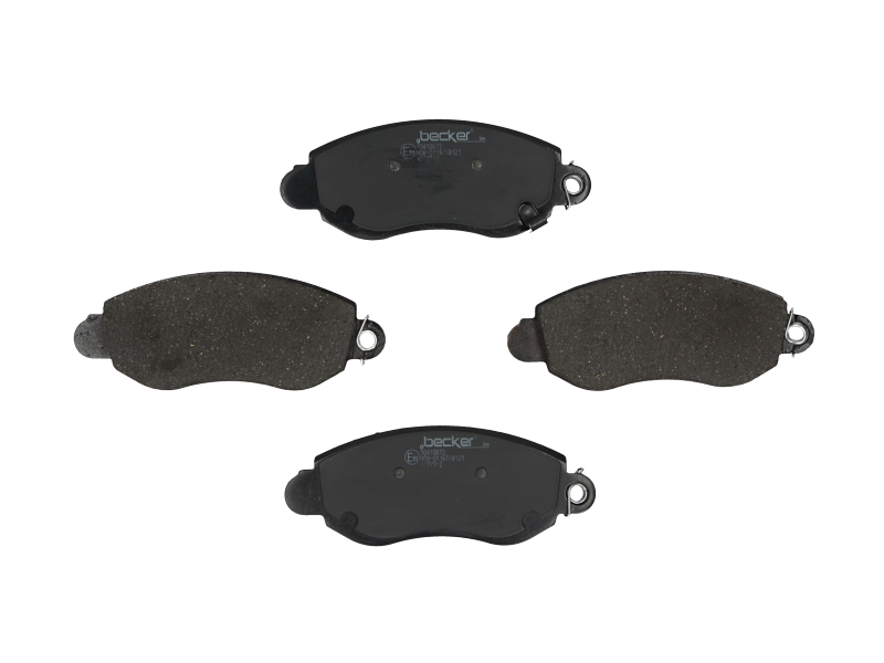 Jeu de 4 plaquettes de frein | F.BECKER_LINE