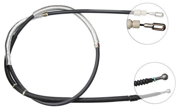 Tirette à câble, frein de stationnement | F.BECKER_LINE