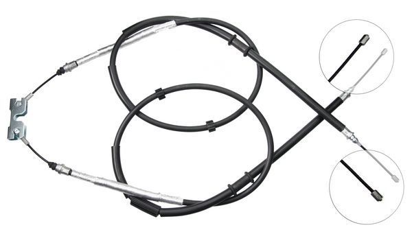 Tirette à câble, frein de stationnement | F.BECKER_LINE