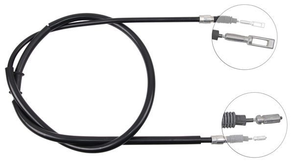 Tirette à câble, frein de stationnement | F.BECKER_LINE