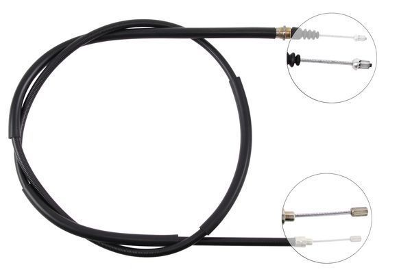 Tirette à câble, frein de stationnement | F.BECKER_LINE