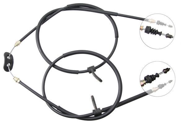 Tirette à câble, frein de stationnement | F.BECKER_LINE