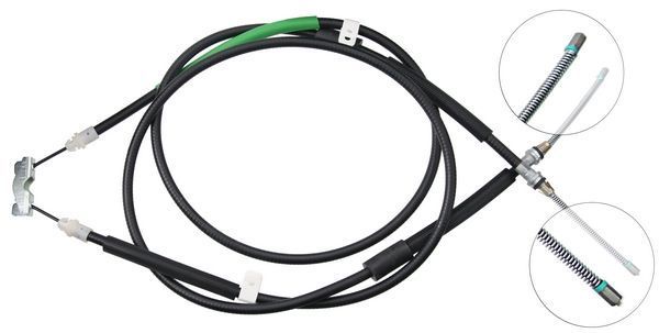 Tirette à câble, frein de stationnement | F.BECKER_LINE