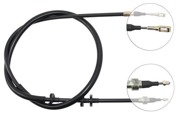 Tirette à câble, frein de stationnement | F.BECKER_LINE