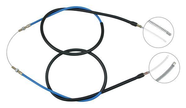 Tirette à câble, frein de stationnement | F.BECKER_LINE