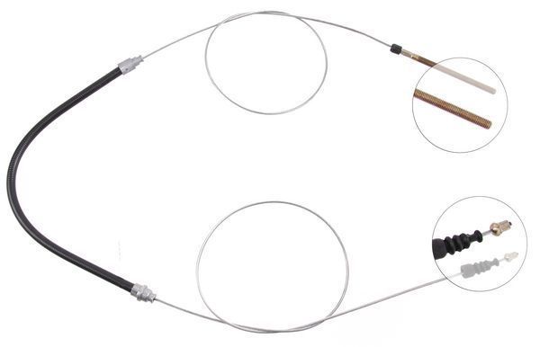 Tirette à câble, frein de stationnement | F.BECKER_LINE