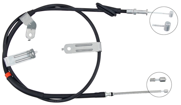 Tirette à câble, frein de stationnement | F.BECKER_LINE