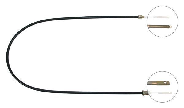 Tirette à câble, frein de stationnement | F.BECKER_LINE