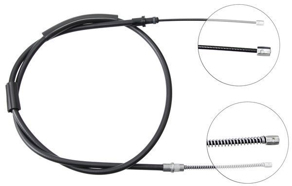 Tirette à câble, frein de stationnement | F.BECKER_LINE