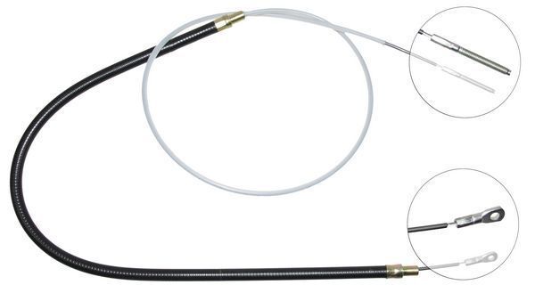 Tirette à câble, frein de stationnement | F.BECKER_LINE