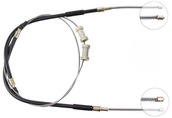 Tirette à câble, frein de stationnement | F.BECKER_LINE