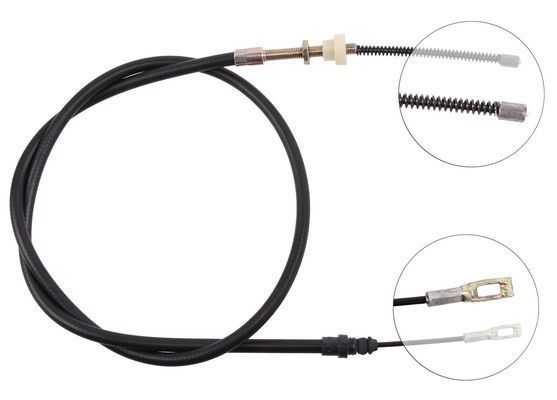 Tirette à câble, frein de stationnement | F.BECKER_LINE