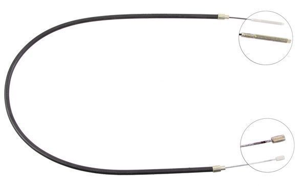 Tirette à câble, frein de stationnement | F.BECKER_LINE