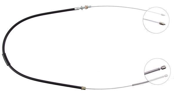 Tirette à câble, frein de stationnement | F.BECKER_LINE