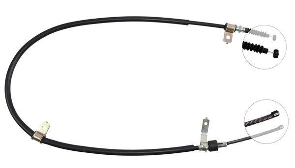 Tirette à câble, frein de stationnement | F.BECKER_LINE