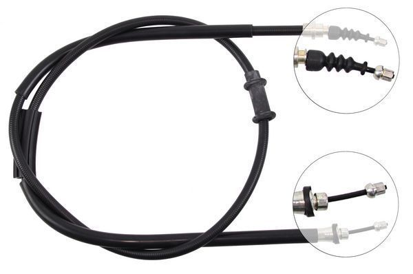 Tirette à câble, frein de stationnement | F.BECKER_LINE