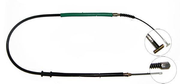 Tirette à câble, frein de stationnement | F.BECKER_LINE