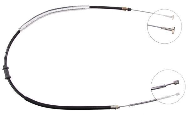 Tirette à câble, frein de stationnement | F.BECKER_LINE