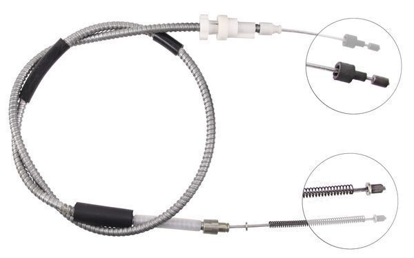 Tirette à câble, frein de stationnement | F.BECKER_LINE