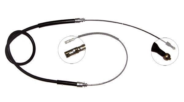 Tirette à câble, frein de stationnement | F.BECKER_LINE