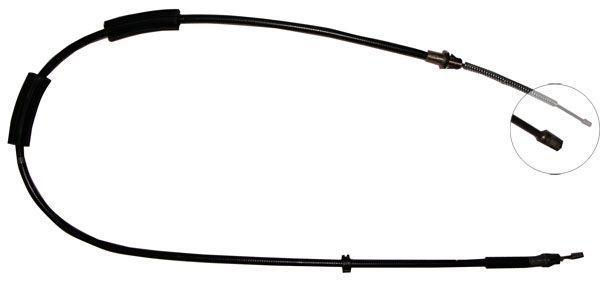 Tirette à câble, frein de stationnement | F.BECKER_LINE