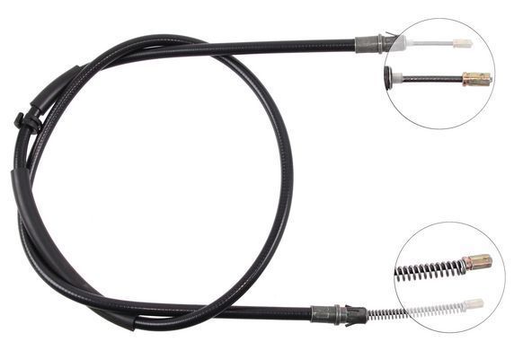 Tirette à câble, frein de stationnement | F.BECKER_LINE