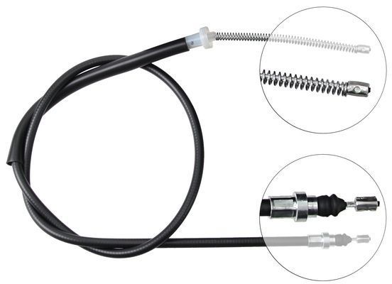 Tirette à câble, frein de stationnement | F.BECKER_LINE