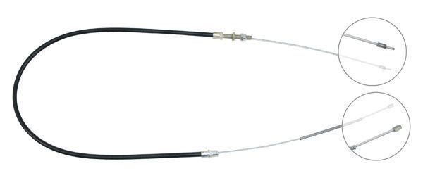 Tirette à câble, frein de stationnement | F.BECKER_LINE