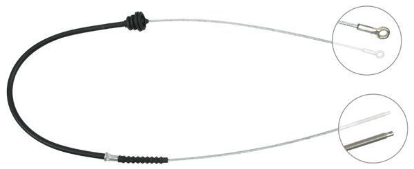 Tirette à câble, frein de stationnement | F.BECKER_LINE