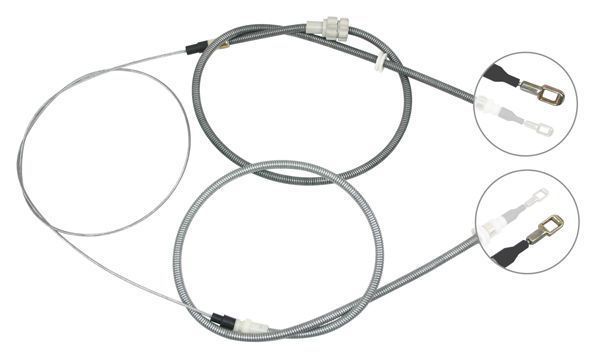 Tirette à câble, frein de stationnement | F.BECKER_LINE