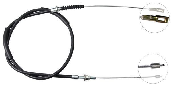 Tirette à câble, frein de stationnement | F.BECKER_LINE