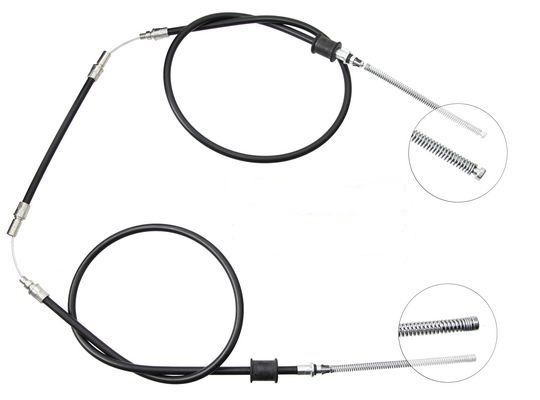 Tirette à câble, frein de stationnement | F.BECKER_LINE