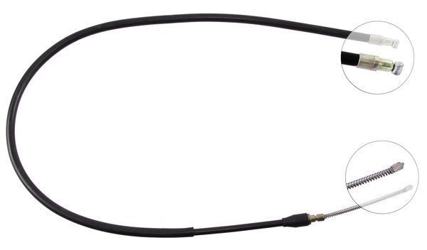 Tirette à câble, frein de stationnement | F.BECKER_LINE