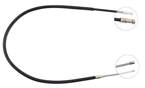 Tirette à câble, frein de stationnement | F.BECKER_LINE