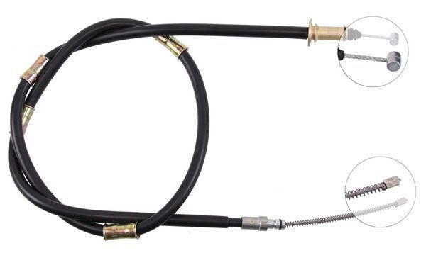 Tirette à câble, frein de stationnement | F.BECKER_LINE