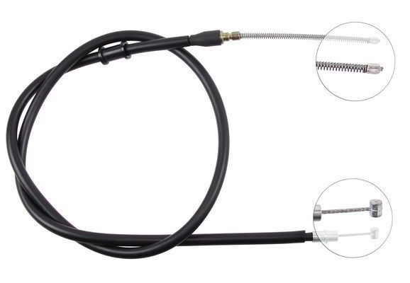 Tirette à câble, frein de stationnement | F.BECKER_LINE