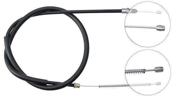 Tirette à câble, frein de stationnement | F.BECKER_LINE