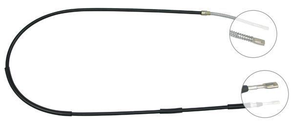 Tirette à câble, frein de stationnement | F.BECKER_LINE